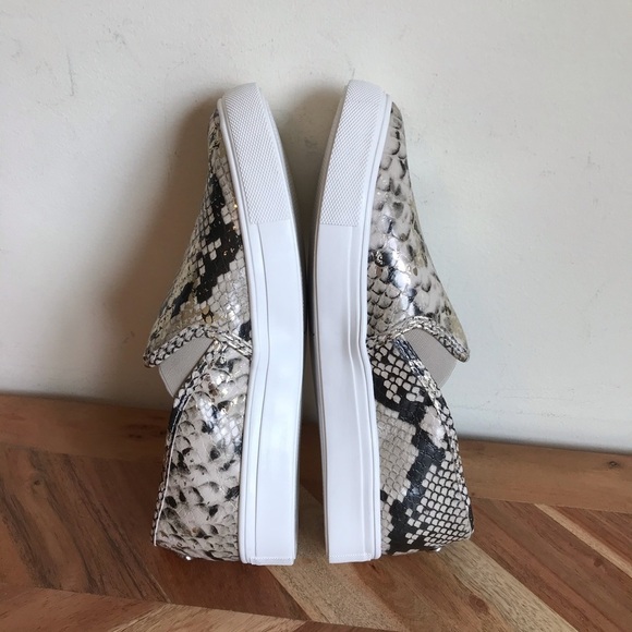 Steve Madden | Snake Print Sahary Slip On Sneaker - Picture 5 of 6